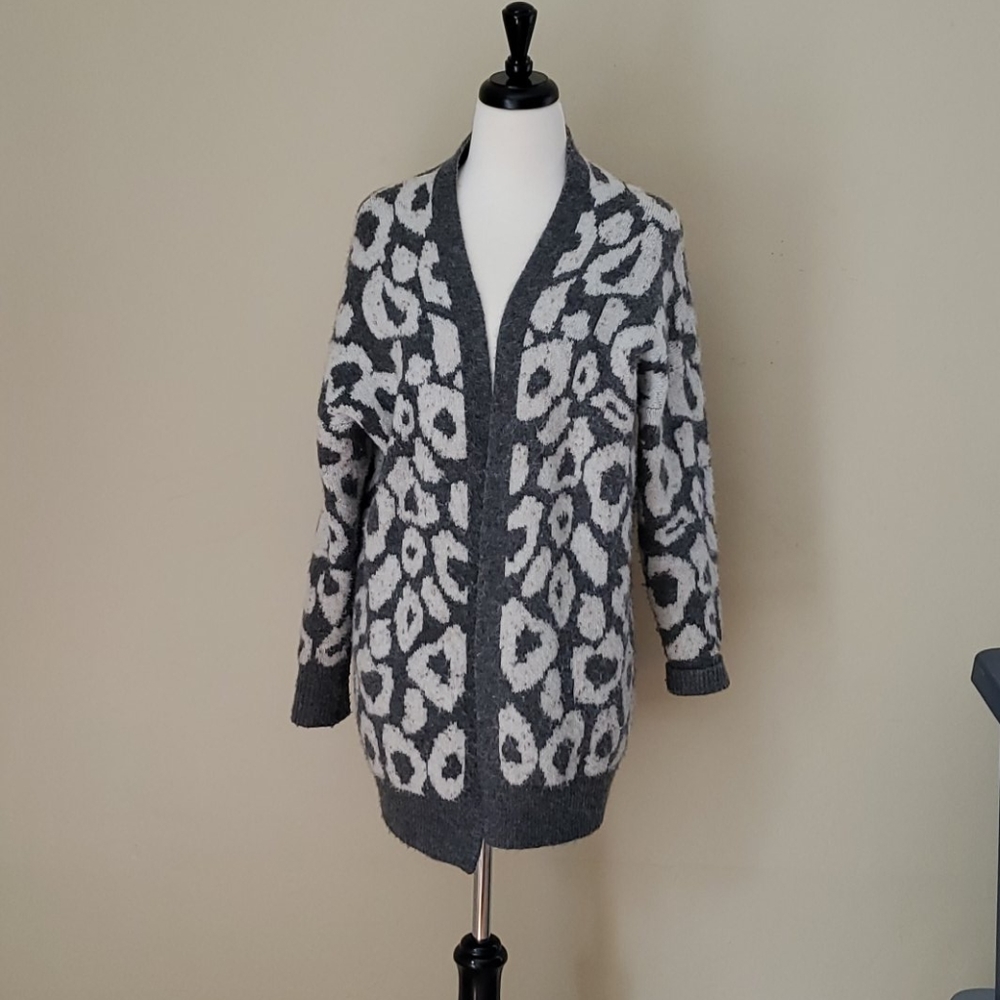 Leopard Print Cardigan